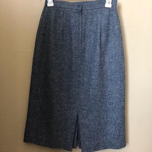 Adorable blue and gray pencil skirt